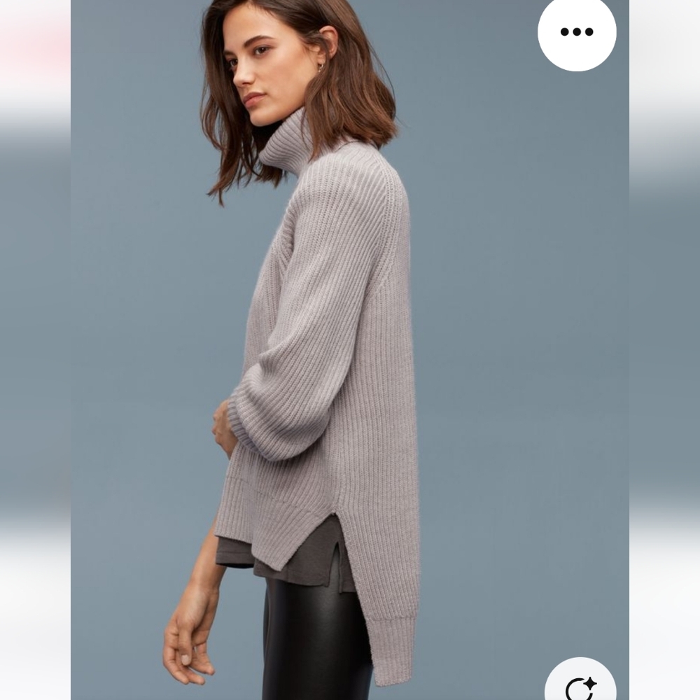 Aritzia Wilfred Free Lin Merino Wool Sweater | Large